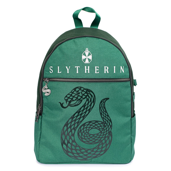 Harry Potter Unisex Slytherin House Backpack in Green