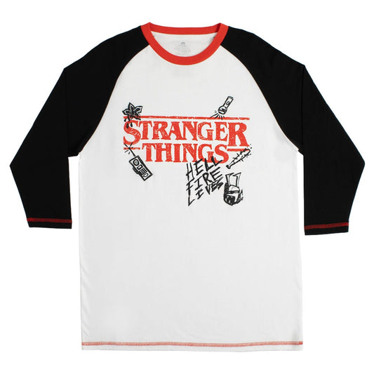Halloween Horror Nights 2026 Stranger Things 5 Raglan T-Shirt Multi XX-Large