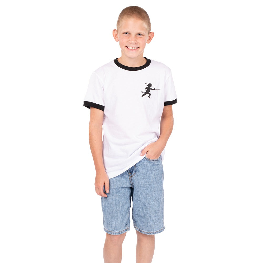 Shrek Puss in Boots Youth Ringer T-Shirt-2
