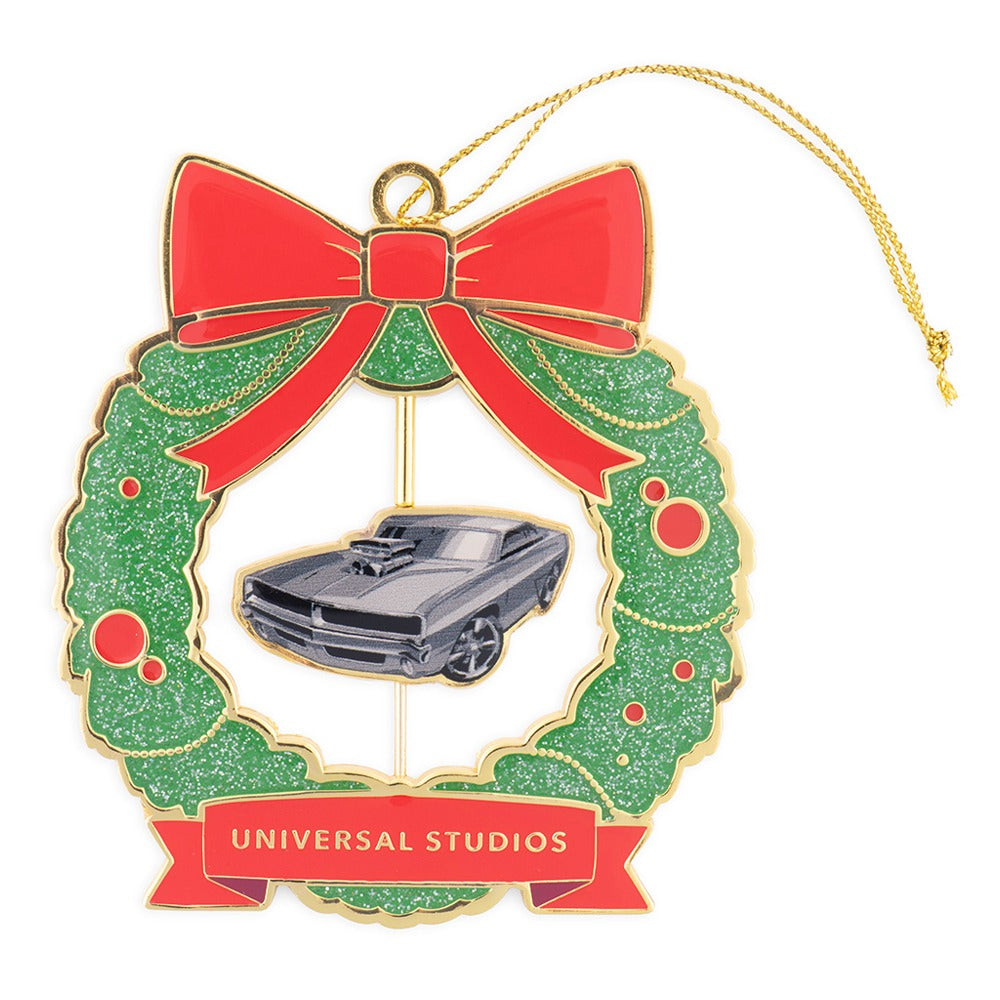 Fast & Furious Metal Wreath Ornament