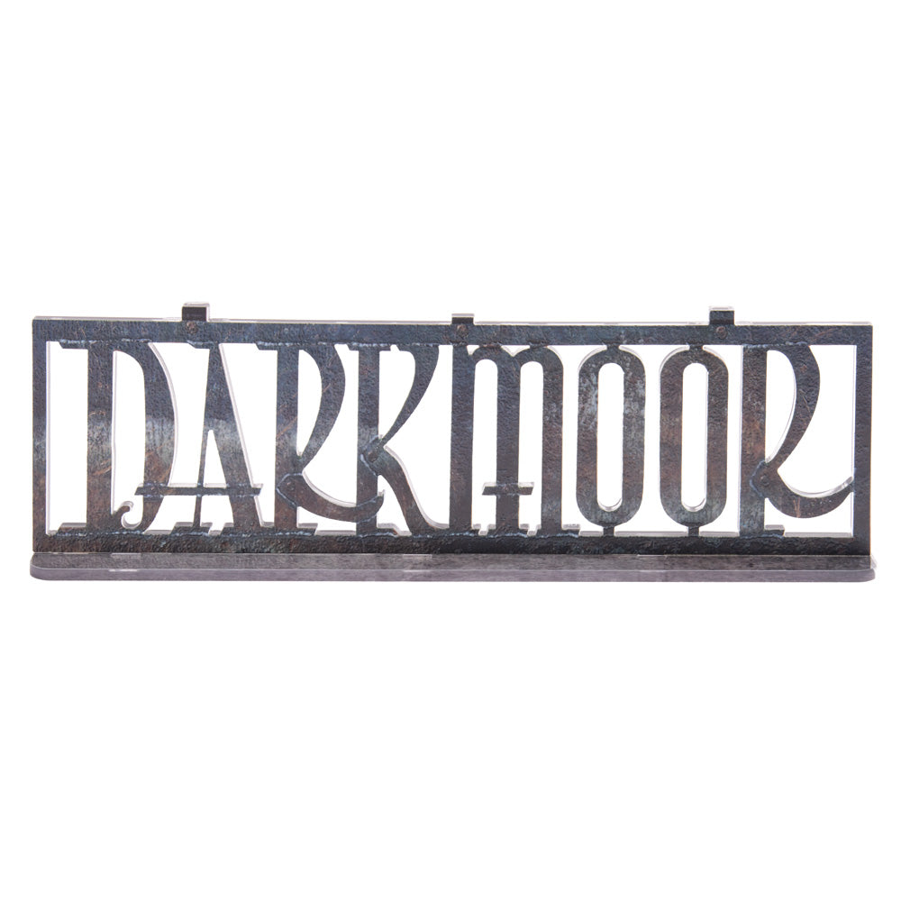 Universal Monsters Darkmoor Faux Metal Sign