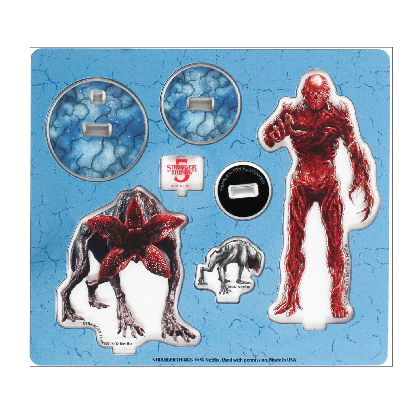 Halloween Horror Nights 2026 Stranger Things Season 5 Acrylic Set