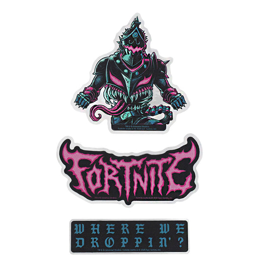 Halloween Horror Nights 2026 Fortnitemares Sticker Set