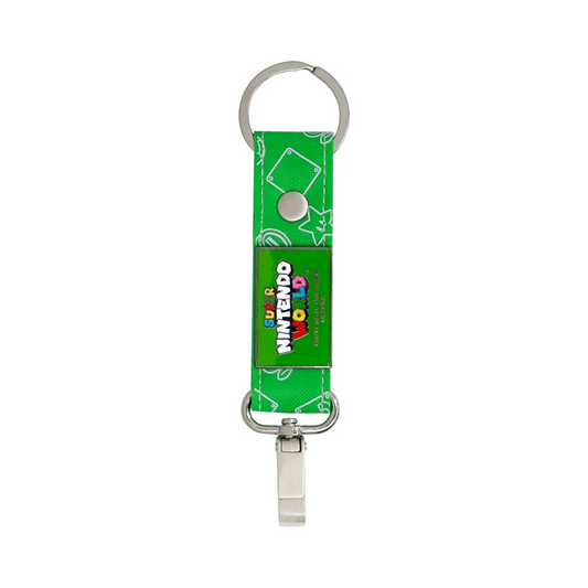 SUPER NINTENDO WORLD™; at Universal Studios Hollywood Green Looped Keychain