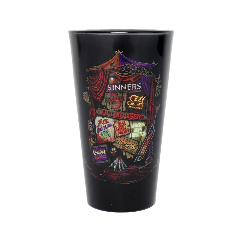 Halloween Horror Nights 2026 Universal Orlando House Pint Glass