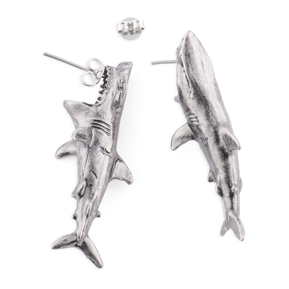 Jaws Biting Earrings-5