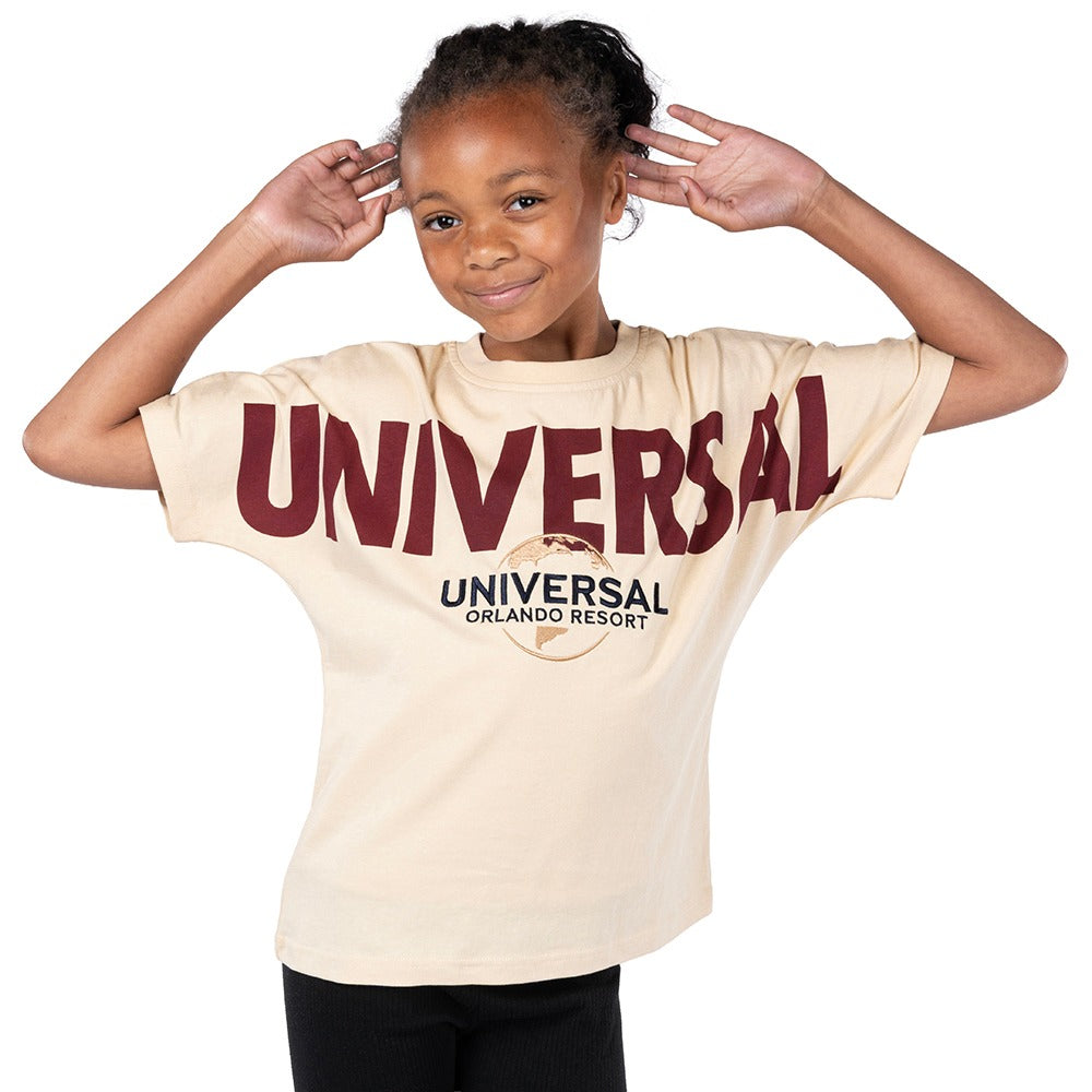 Universal Orlando Resort Embroidered Logo Youth T-Shirt-5