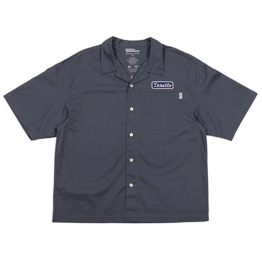 UNIVRS Fast & Furious Work Shirt, Indigo Blue, Large
