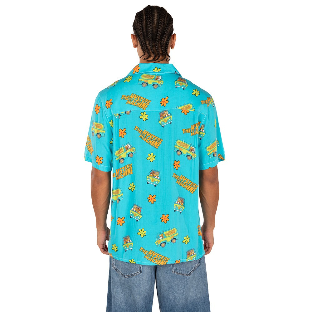 Scooby-Doo All-Over Print Button-Down Shirt-7