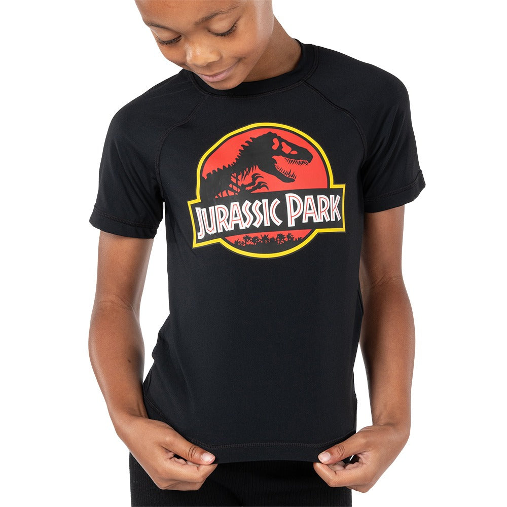 Jurassic Park Logo Youth T-Shirt-4