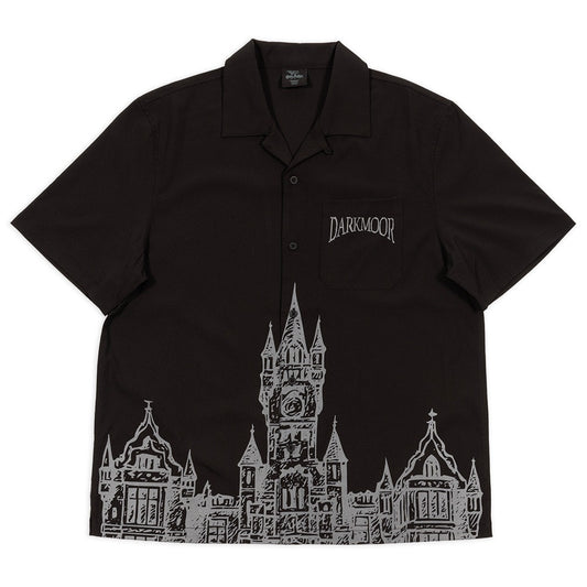 Dark Universe Darkmoor Camp Shirt, Black, Large