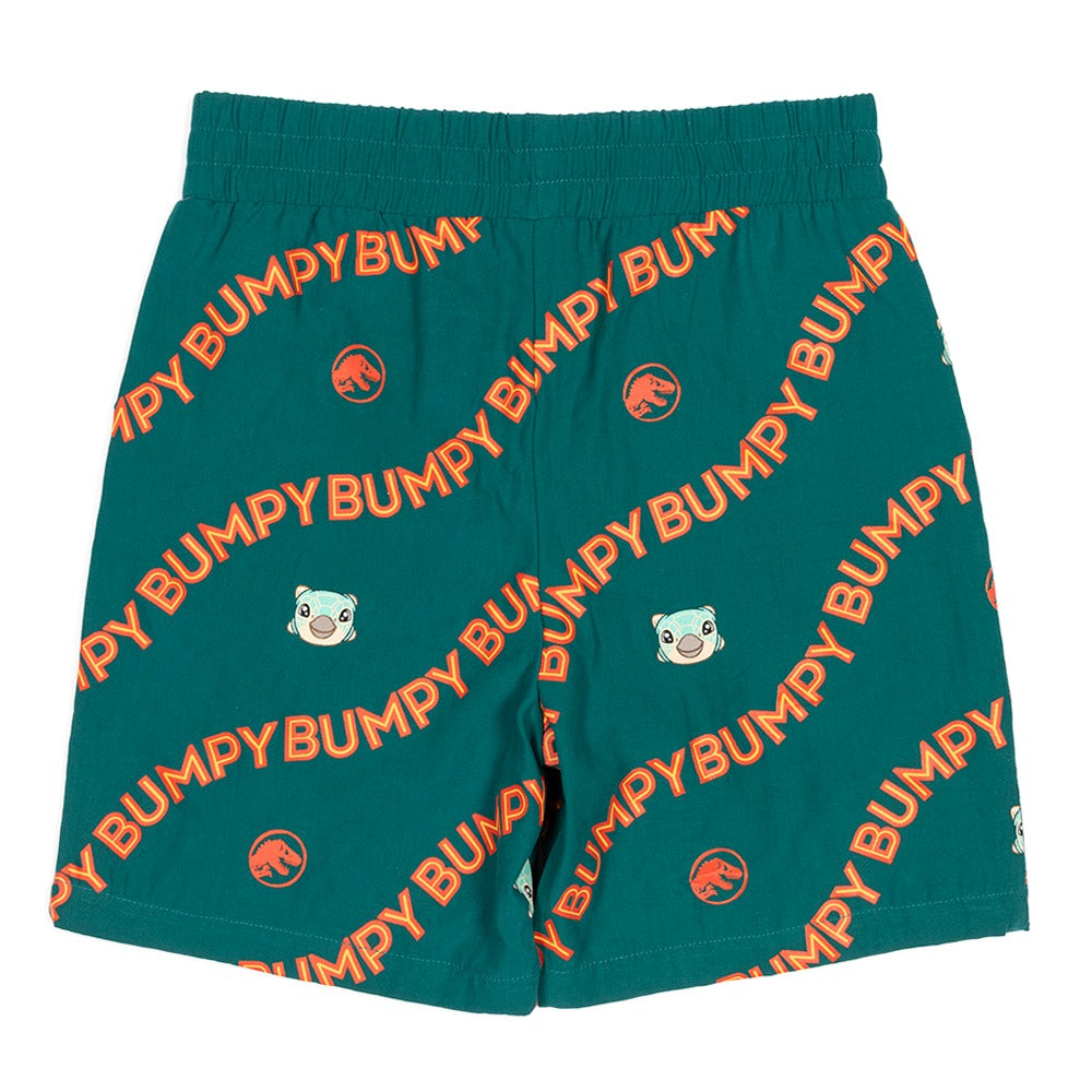 Jurassic World Bumpy Youth Shorts, Green, Medium