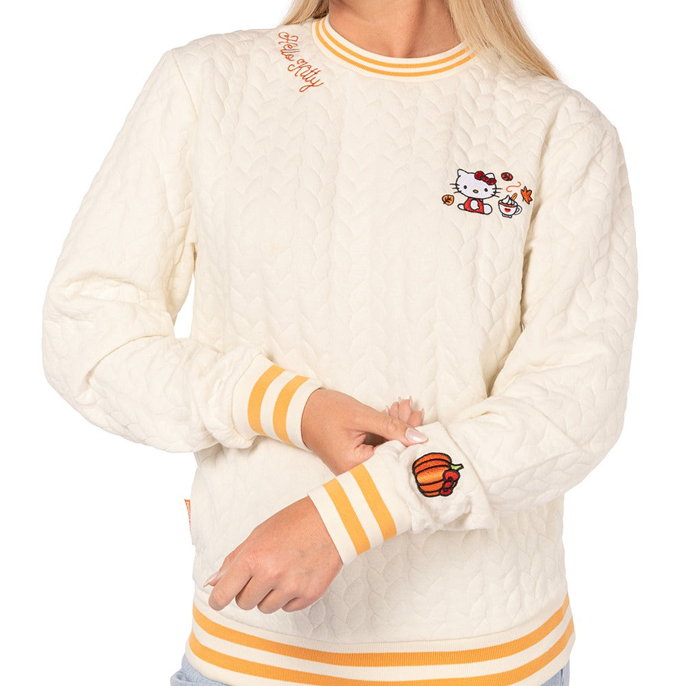 Hello Kitty® Pumpkin Spice Crewneck Sweatshirt-2