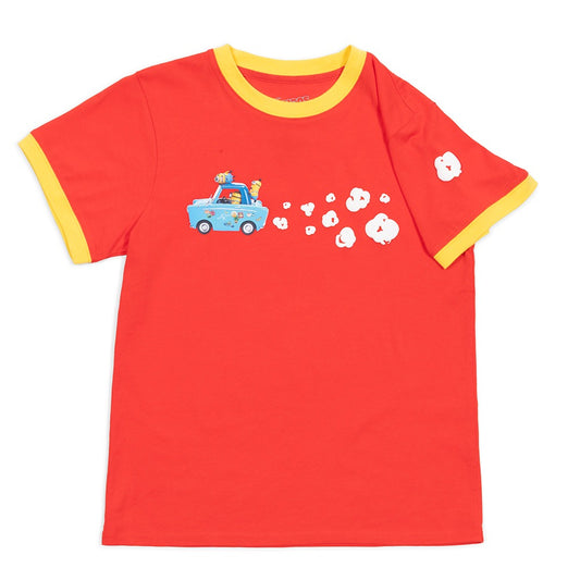 Despicable Me Minions & Popcorn Youth Ringer T-Shirt-4