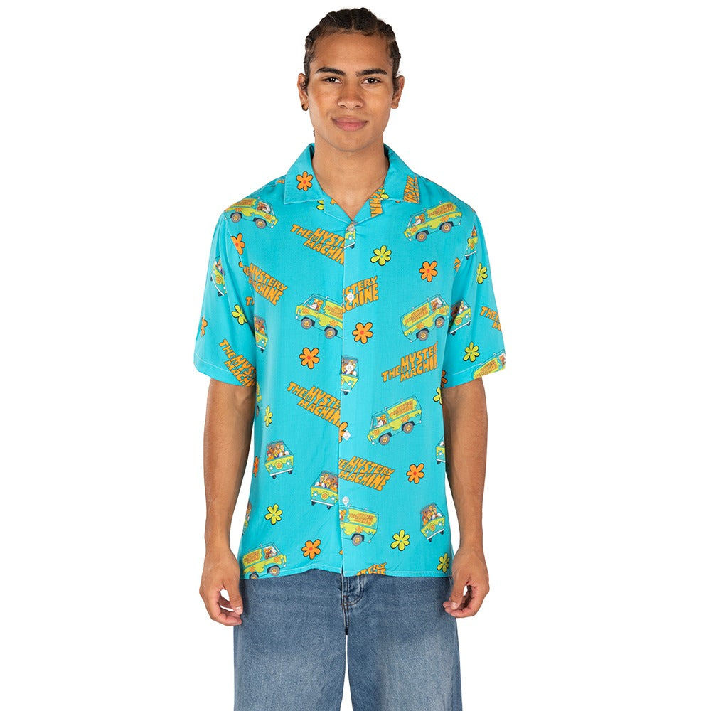 Scooby-Doo All-Over Print Button-Down Shirt-2