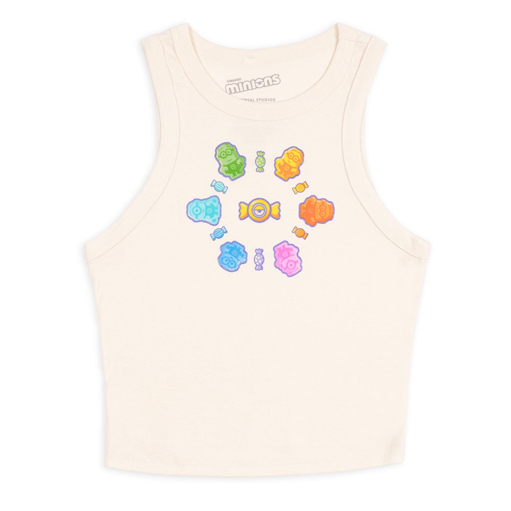 Despicable Me Minions Sweet Vibes Tank Top, Natural, Small