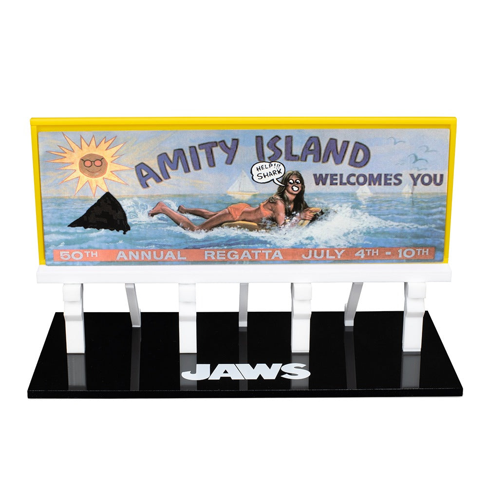 Jaws Amity Island Billboard Scaled Prop Replica-2