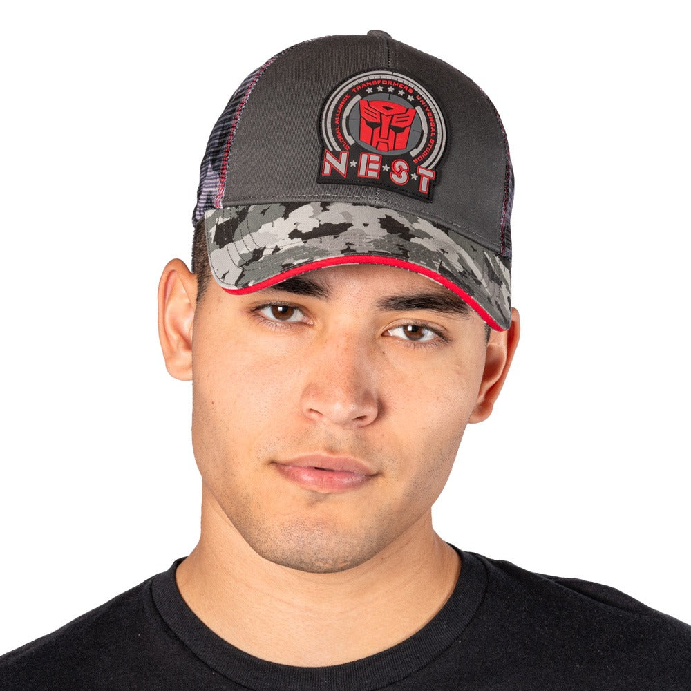 Transformers Grey Camo N.E.S.T. Hat-5