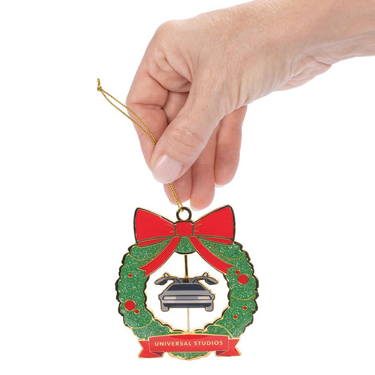 Back to the Future Metal Wreath Ornament-2
