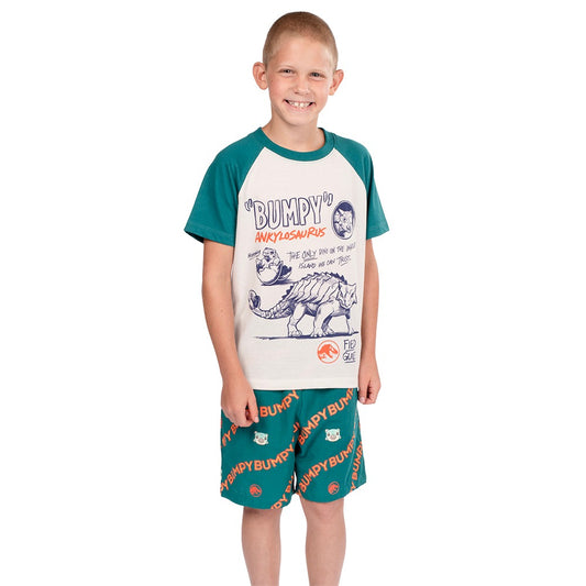 Jurassic World Bumpy Youth Raglan T-Shirt-2
