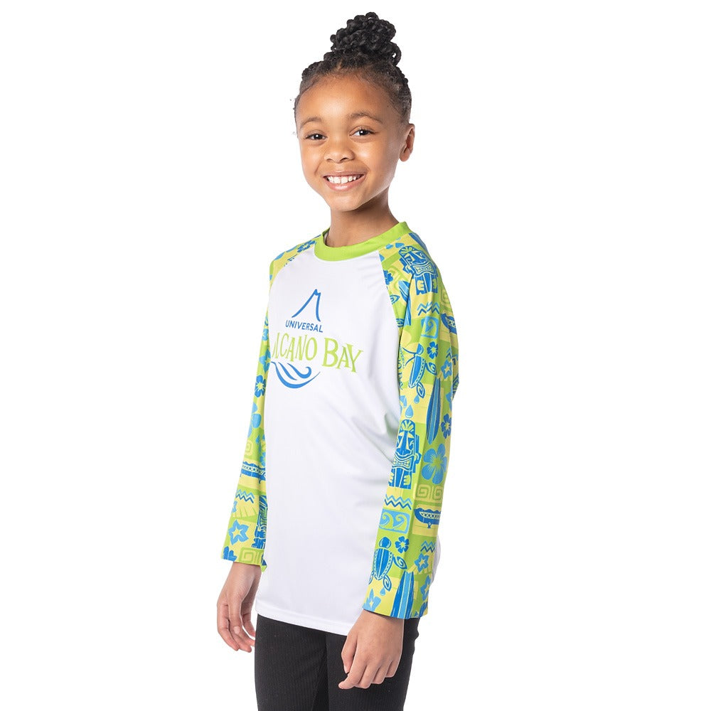 Volcano Bay Youth Long Sleeve Rash Guard-5