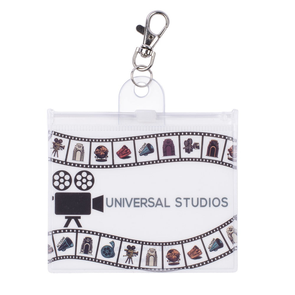 Universal Orlando Resort Logo Icons Lanyard Pouch