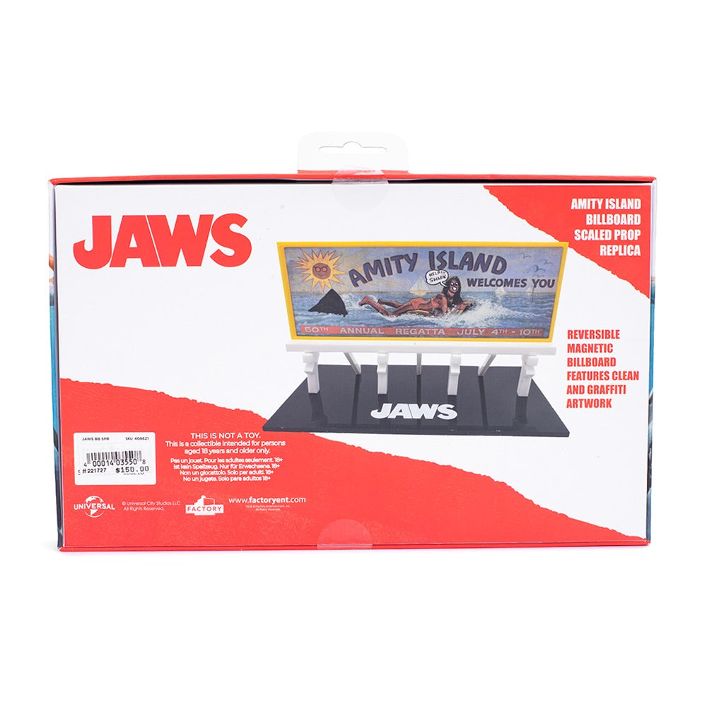Jaws Amity Island Billboard Scaled Prop Replica-7