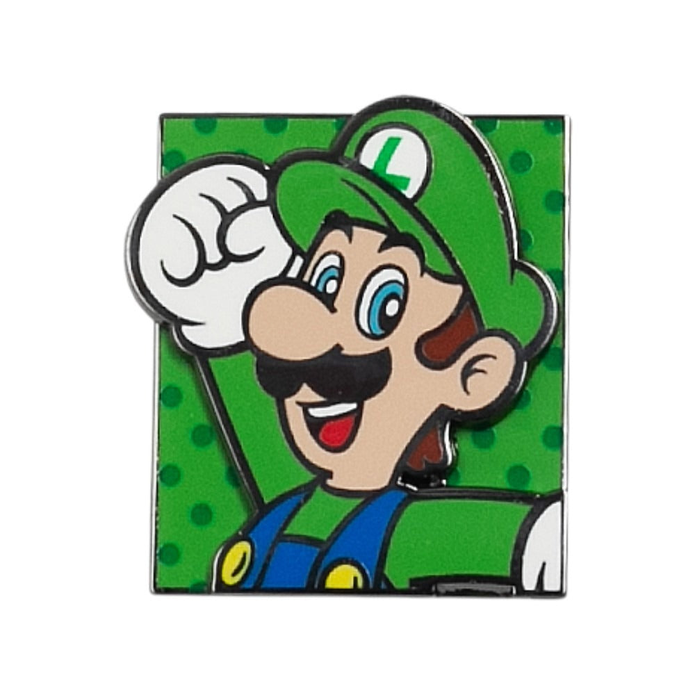 SUPER NINTENDO WORLD™ Luigi Big Face Pin