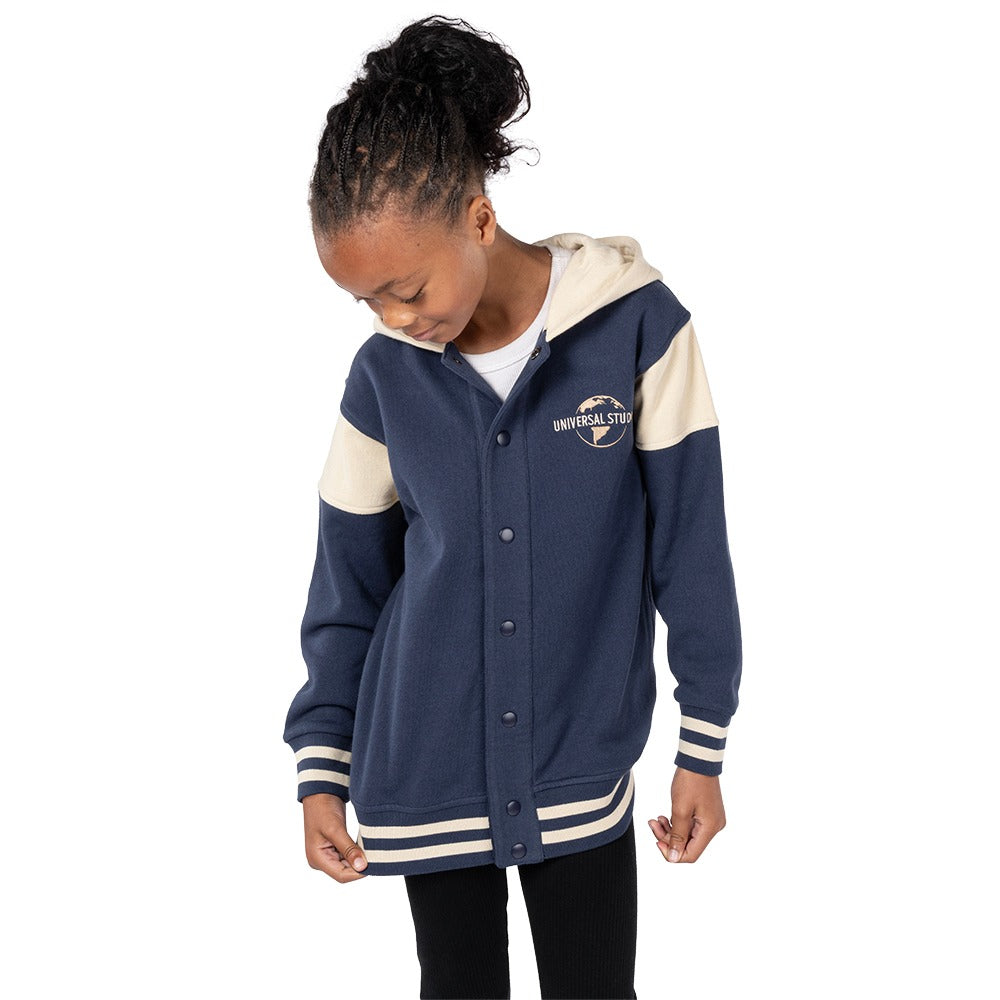 Universal Orlando Resort Embroidered Logo Youth Fleece Jacket-7
