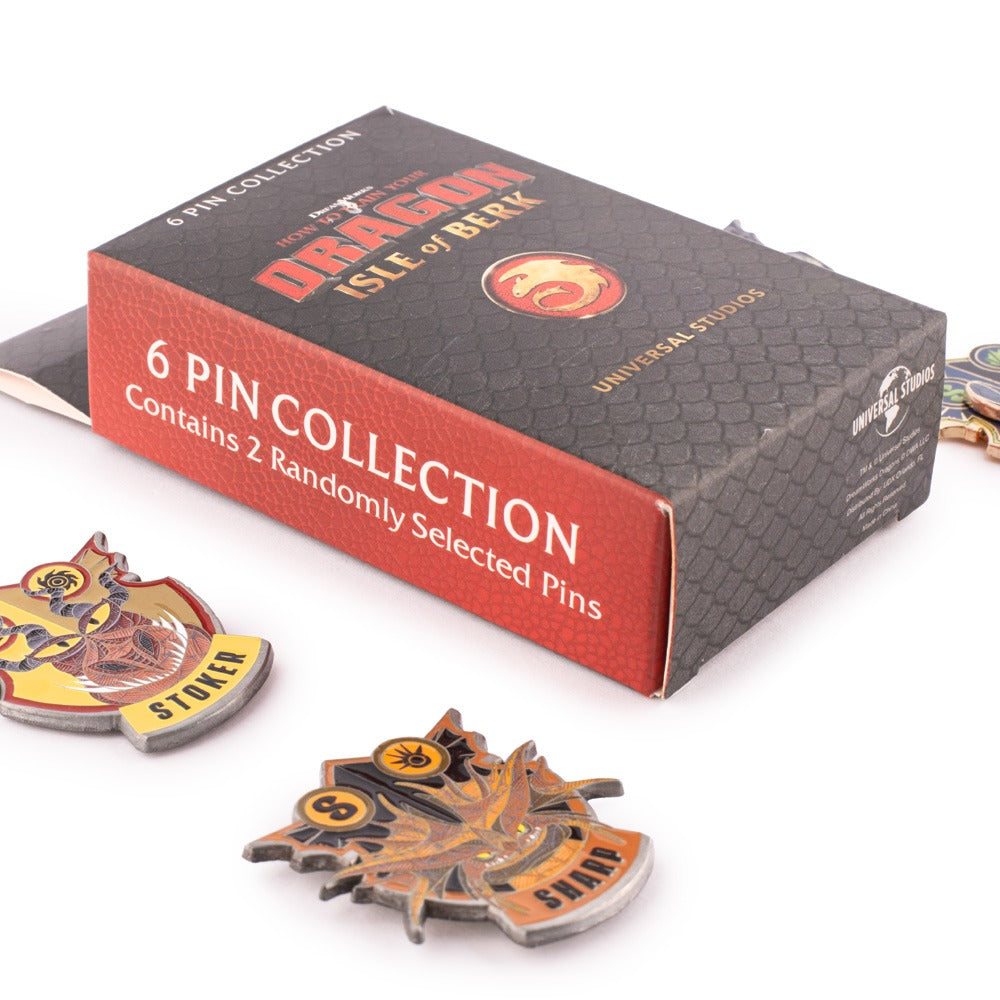 How to Train Your Dragon Warrior Mystery Pin Set-4