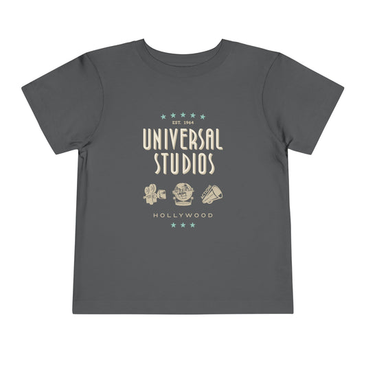 Universal studios hollywood icons toddler t-shirt - asphalt