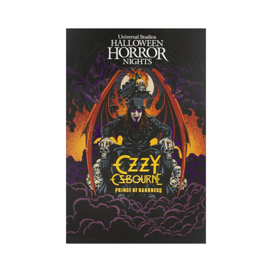 Halloween Horror Nights 2026 Ozzy Osbourne Poster
