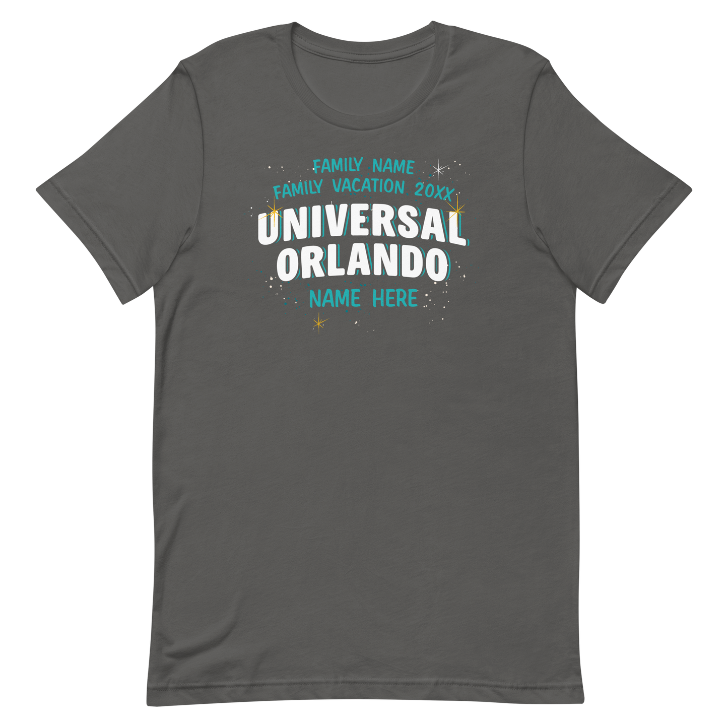 Universal Orlando Resort Family Vacation Personalized T-Shirt