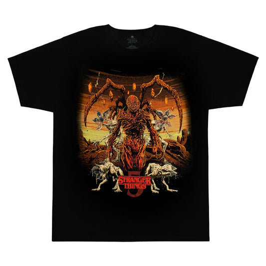 Halloween Horror Nights 2026 Stranger Things 5 Key Art T-Shirt Black Large