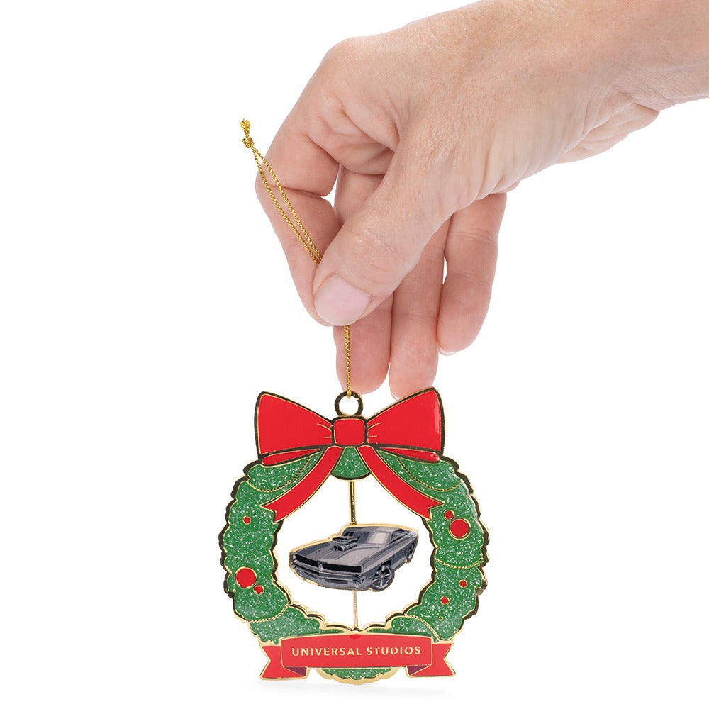 Fast & Furious Metal Wreath Ornament-2
