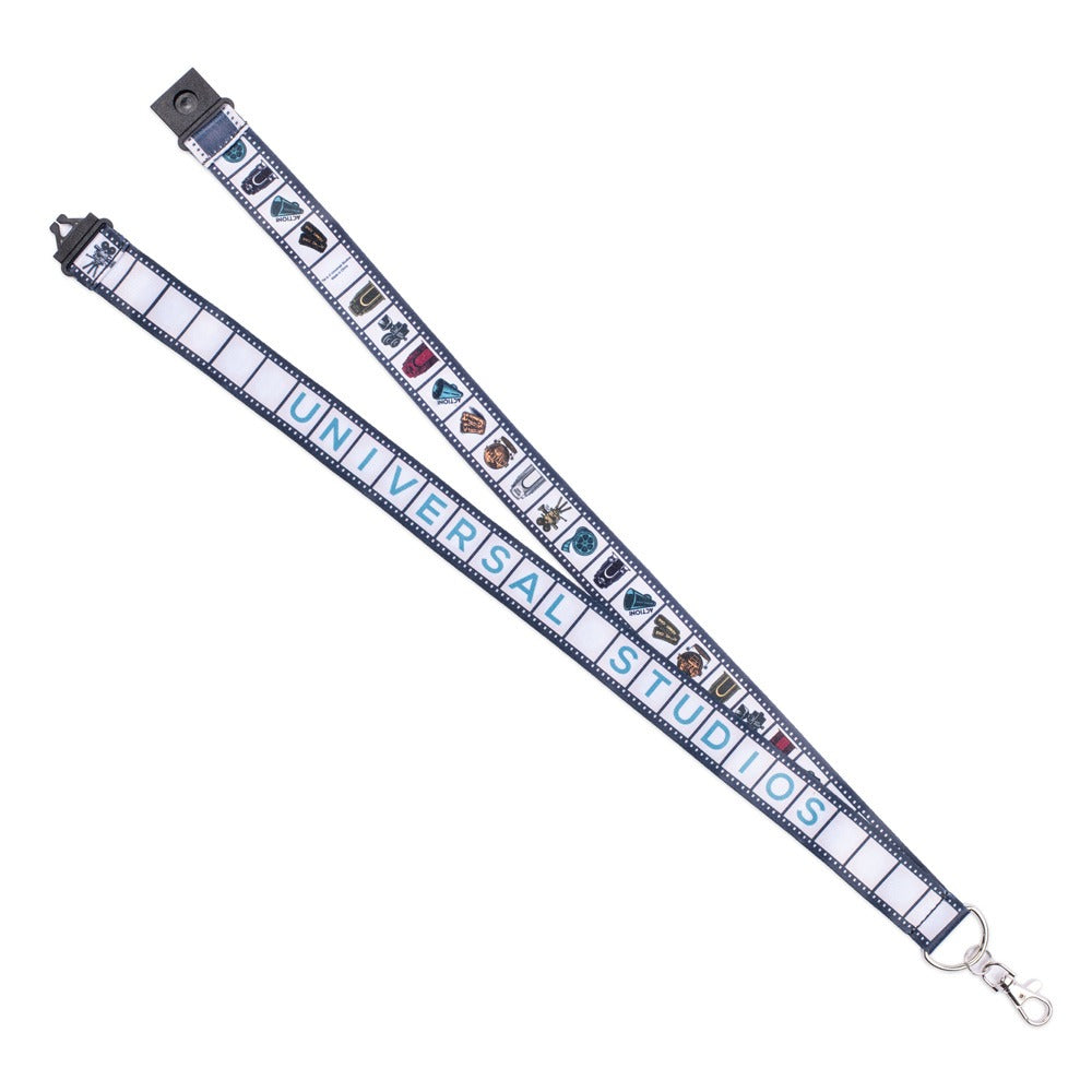 Universal Orlando Resort Logo Icons Lanyard-3