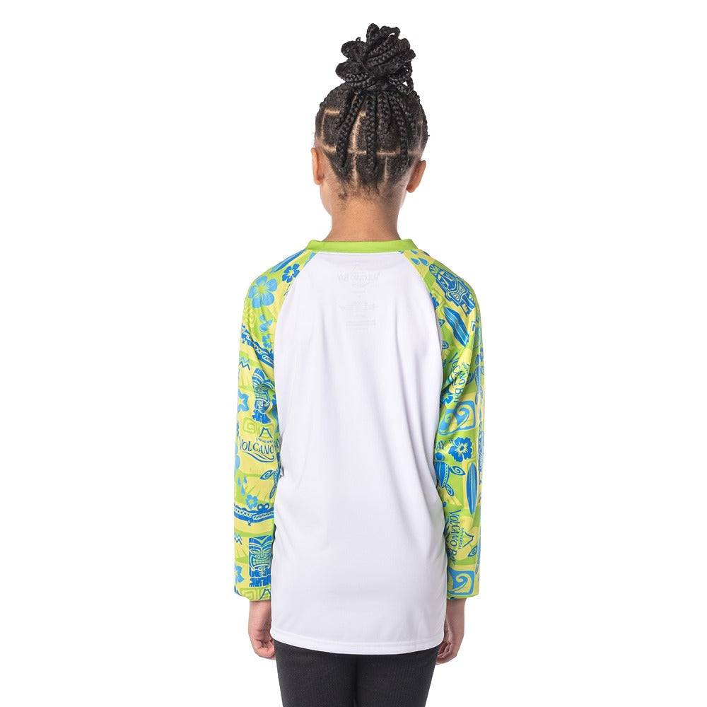 Volcano Bay Youth Long Sleeve Rash Guard-6