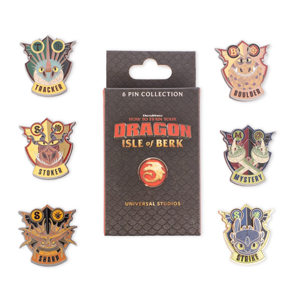 How to Train Your Dragon Warrior Mystery Pin Set-3