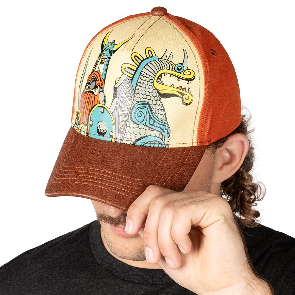 How To Train Your Dragon Viking & Dragon Statues Hat-6