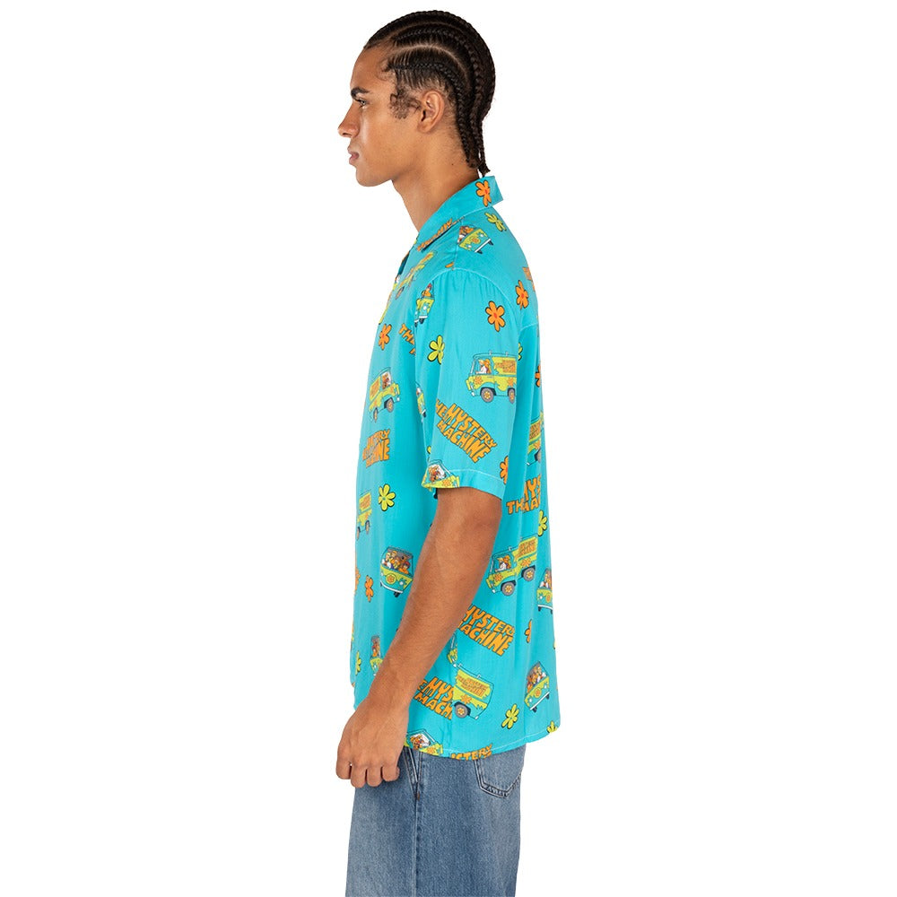 Scooby-Doo All-Over Print Button-Down Shirt-3