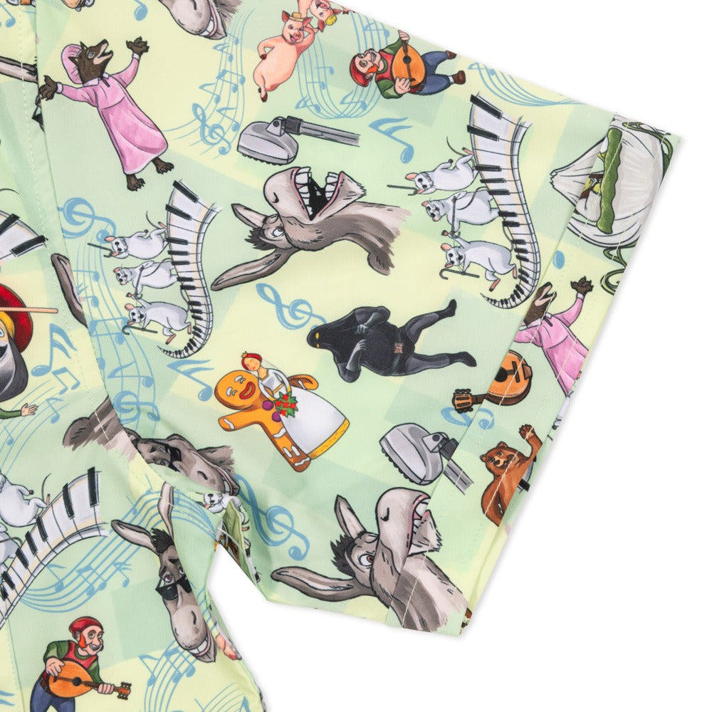 Shrek All-Over Print Woven T-Shirt-5