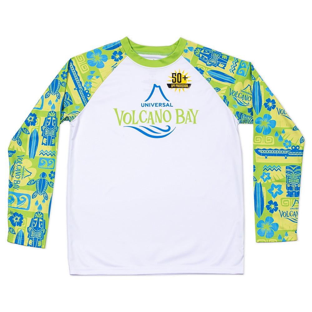 Volcano Bay Youth Long Sleeve Rash Guard-3
