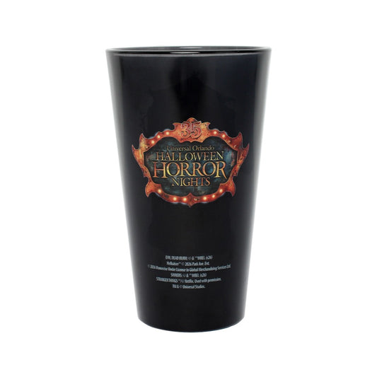 Halloween Horror Nights 2026 Universal Orlando House Pint Glass-2