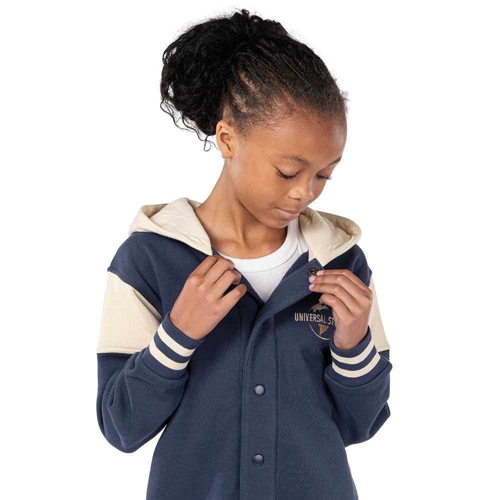 Universal Orlando Resort Embroidered Logo Youth Fleece Jacket-6