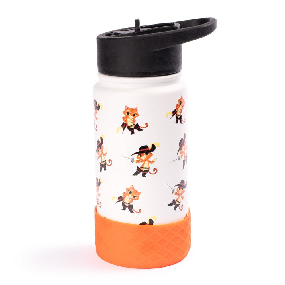 Shrek Puss in Boots Stainless Steel Water Bottle