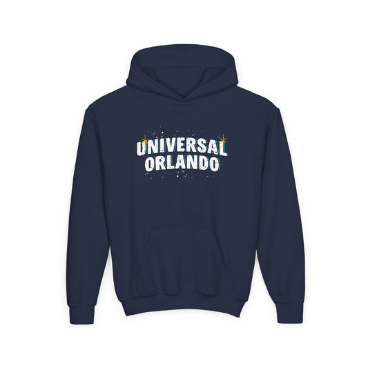 Universal orlando resort youth hoodie - navy