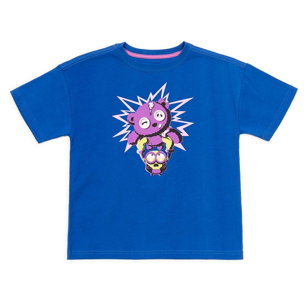 Despicable Me FrankenBob Youth T-Shirt, Blue, Large