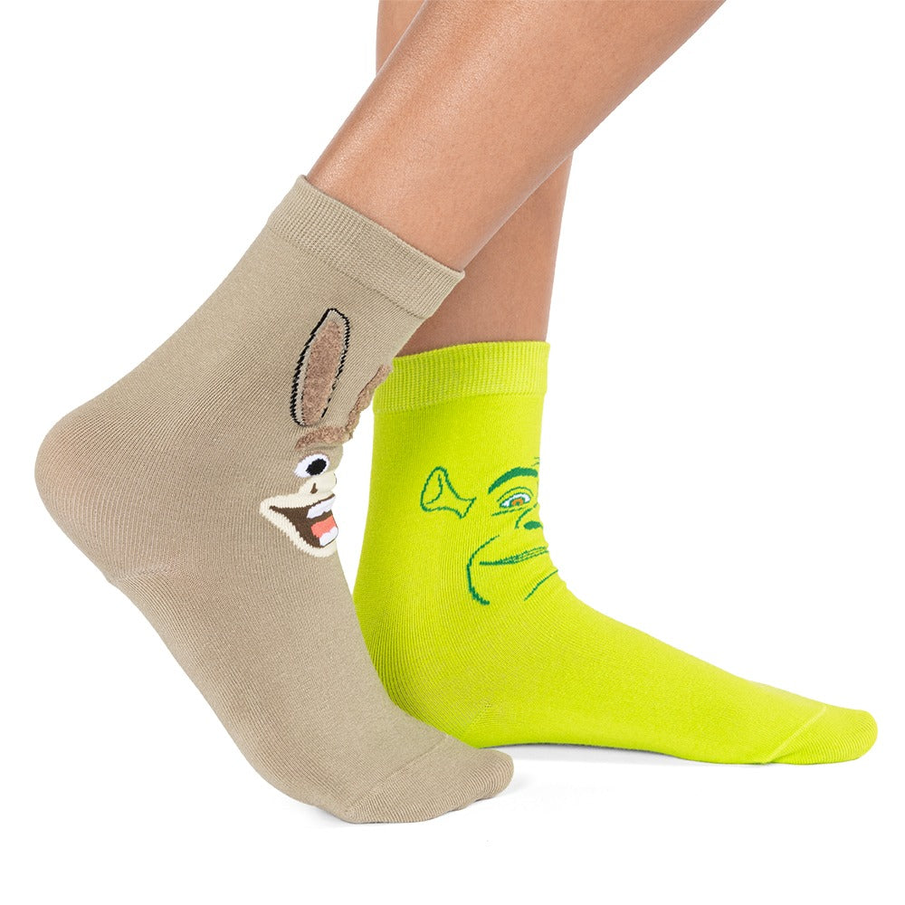 Shrek and Donkey Youth Socks-7