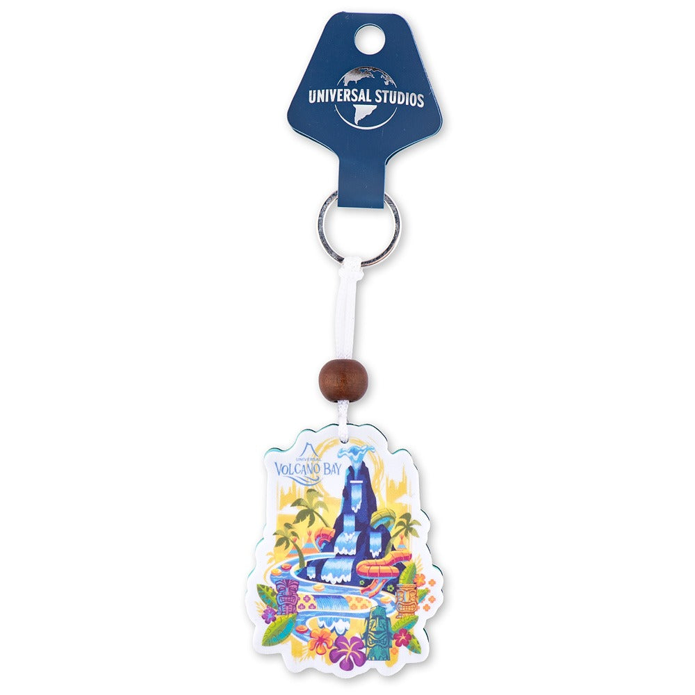 Volcano Bay Floating Keychain