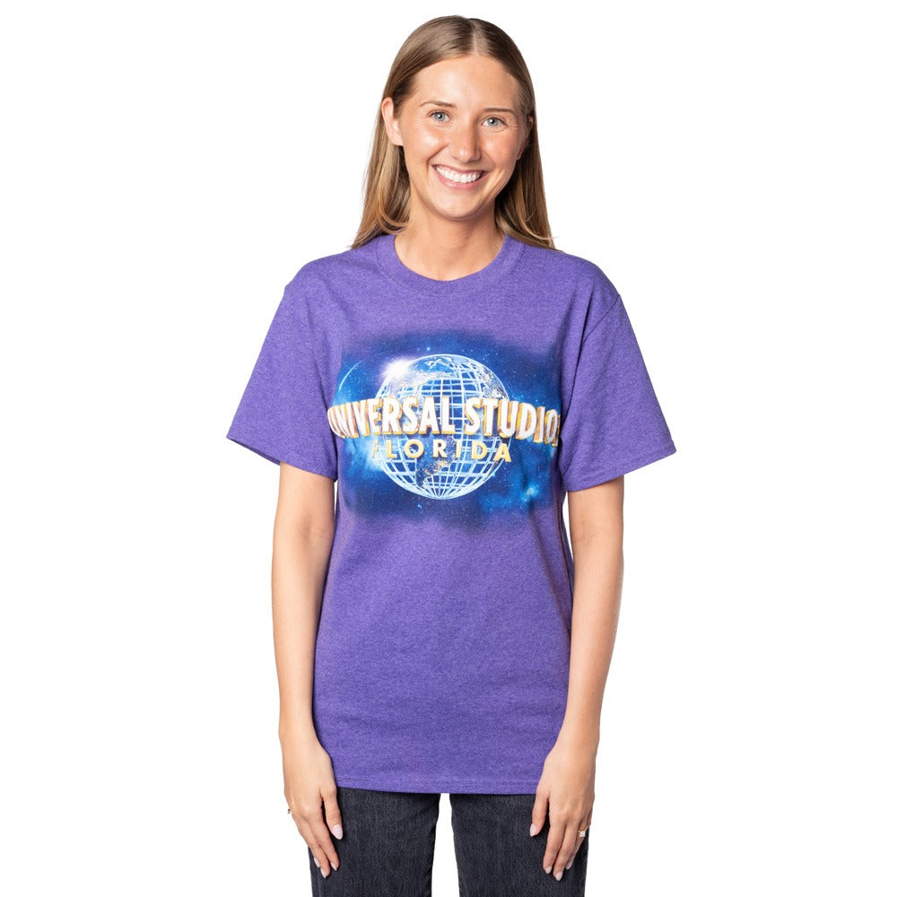 Universal Studios Florida Purple Adult T-Shirt-4